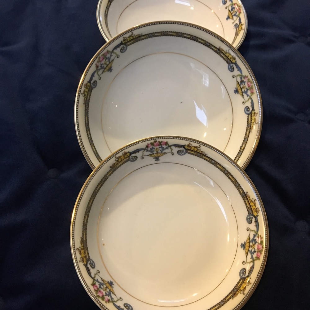 Vintage Noritaki Amiston pattern - 100 years old.